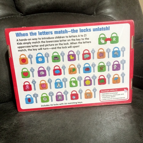 Alphabet Learning Locks - Multicolor - Picture 8 of 10
